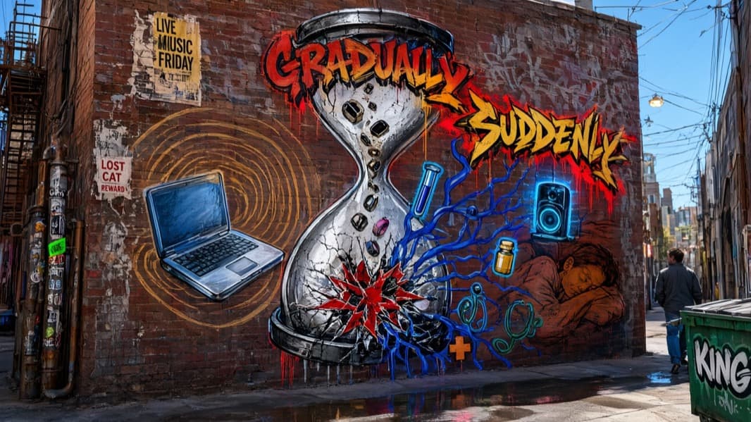 Gradually, then suddenly