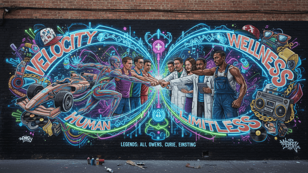 When biology becomes the machine: the next evolution in competitive sports