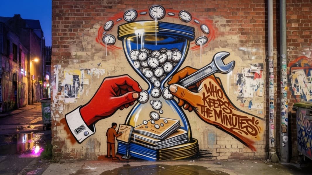 Who keeps the minutes?
